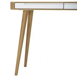 Studio Copenhagen Console Loca - Chêne sauvage partiellement massif - Blanc / Chêne sauvage -Meubles de salle à manger Soldes Magasin 1000005214 130 GALLERYIMAGES P000000001000005214