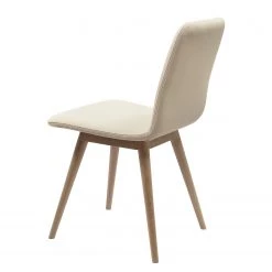Studio Copenhagen Chaises rembourrées Loca (lot de 2) - Cuir Tupi : Crème -Meubles de salle à manger Soldes Magasin 1000005348 210908 14175500010 DETAILS P000000001000005348