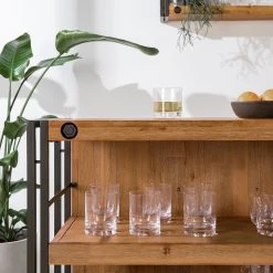 Ars manufacti Bar Manchester - Acacia massif / Métal - Acacia / Anthracite -Meubles de salle à manger Soldes Magasin 1000008798 220624 022 MOOD DETAILS P000000001000008798 mood