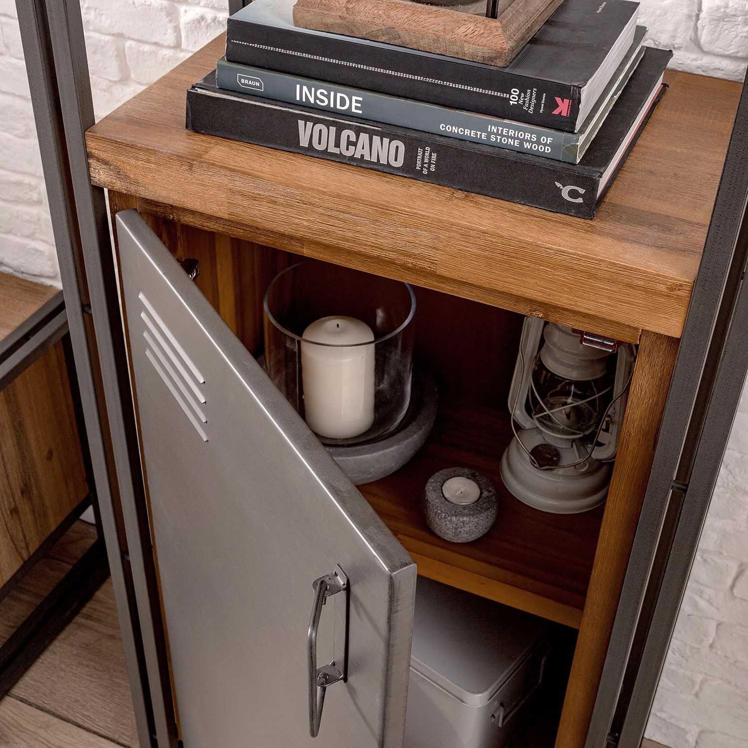 Ars manufacti Étagère Manchester - Acacia massif / Métal 15 Ars manufacti Étagère Manchester - Acacia massif / Métal – Image 15