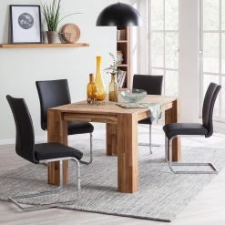 Ars Natura Table de salle à manger JoWOOD - Avec rallonge - Chêne massif -Meubles de salle à manger Soldes Magasin 1000012487 210903 08490100002 MOOD DETAILS P000000001000012487 mood