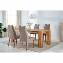 Ars Natura Table de salle à manger JoWOOD - Avec rallonge - Chêne massif -Meubles de salle à manger Soldes Magasin 1000012487 220310 021 MOOD DETAILS P000000001000012487 mood