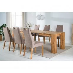 Ars Natura Table de salle à manger JoWOOD - Avec rallonge - Chêne massif -Meubles de salle à manger Soldes Magasin 1000012487 220310 022 MOOD DETAILS P000000001000012487 mood