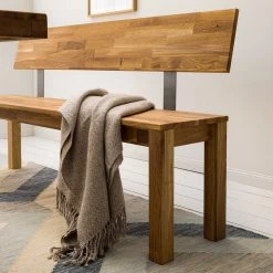 Ars Natura Banc Briana I - Largeur : 160 cm -Meubles de salle à manger Soldes Magasin 1000012521 210217 09003000004 DETAILS P000000001000012521