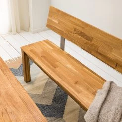 Ars Natura Banc Briana I - Largeur : 160 cm -Meubles de salle à manger Soldes Magasin 1000012521 210217 09004000008 DETAILS P000000001000012521