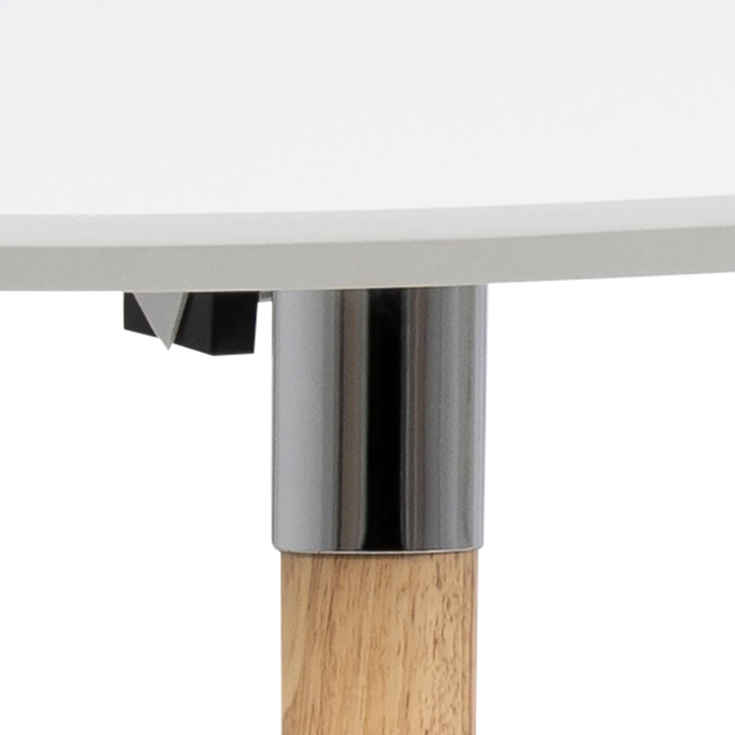 Mørteens Table extensible Becky - Blanc / Hévéa 10 Mørteens Table extensible Becky - Blanc / Hévéa – Image 10