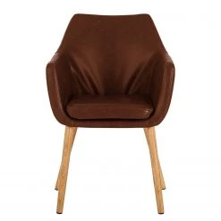 Mørteens Chaises à accoudoirs Nicholas - Cuir synthétique Aken: Marron vintage - 1 chaise 14 Mørteens Chaises à accoudoirs Nicholas - Cuir synthétique Aken: Marron vintage - 1 chaise -Meubles de salle à manger Soldes Magasin 1000016017 200609 13010900033 DETAILS P000000001000016017