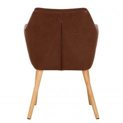 Mørteens Chaises à accoudoirs Nicholas - Cuir synthétique Aken: Marron vintage - 1 chaise 15 Mørteens Chaises à accoudoirs Nicholas - Cuir synthétique Aken: Marron vintage - 1 chaise -Meubles de salle à manger Soldes Magasin 1000016017 200609 13010900034 DETAILS P000000001000016017