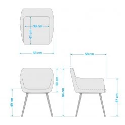 Mørteens Chaises à accoudoirs Nicholas - Tissu Cors: Bleu jean - 1 chaise 29 Mørteens Chaises à accoudoirs Nicholas - Tissu Cors: Bleu jean - 1 chaise -Meubles de salle à manger Soldes Magasin 1000016018 201013 14325900024 SKETCH DETAILS P000000001000016018 sketch