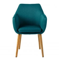 Mørteens Chaises à accoudoirs Nicholas - Tissu Cors: Pétrole - 1 chaise 15 Mørteens Chaises à accoudoirs Nicholas - Tissu Cors: Pétrole - 1 chaise -Meubles de salle à manger Soldes Magasin 1000016020 201008 06204300056 DETAILS P000000001000016020