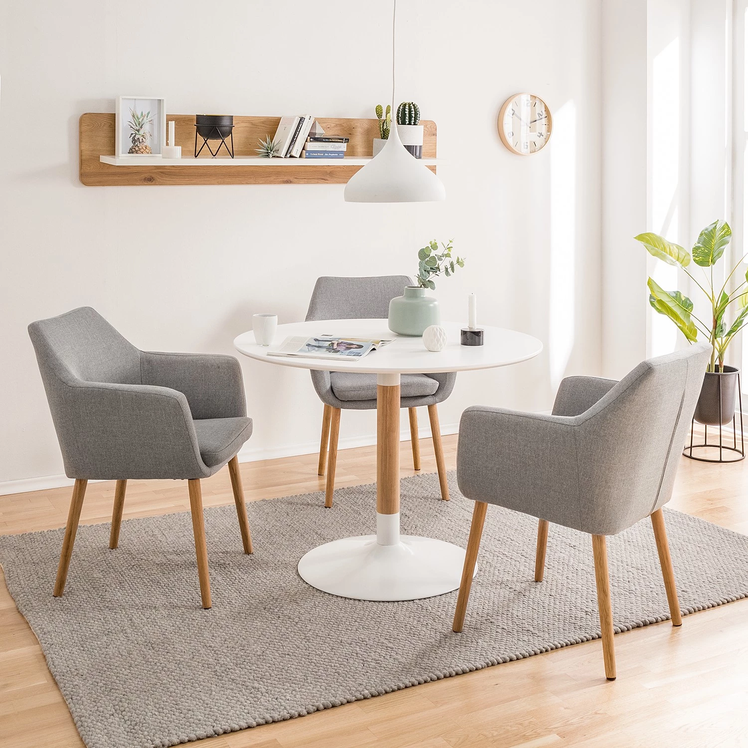 Mørteens Chaises à accoudoirs Nicholas XXL - Tissu Cors: Granite - 1 chaise 3 Mørteens Chaises à accoudoirs Nicholas XXL - Tissu Cors: Granite - 1 chaise – Image 3