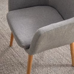 Mørteens Chaises à accoudoirs Nicholas XXL - Tissu Cors: Granite - 1 chaise 21 Mørteens Chaises à accoudoirs Nicholas XXL - Tissu Cors: Granite - 1 chaise -Meubles de salle à manger Soldes Magasin 1000016139 201008 06224500180 DETAILS P000000001000016139