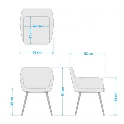 Mørteens Chaises à accoudoirs Nicholas XXL - Tissu Cors: Granite - 1 chaise 23 Mørteens Chaises à accoudoirs Nicholas XXL - Tissu Cors: Granite - 1 chaise -Meubles de salle à manger Soldes Magasin 1000016139 201013 14331700037 SKETCH DETAILS P000000001000016139 sketch