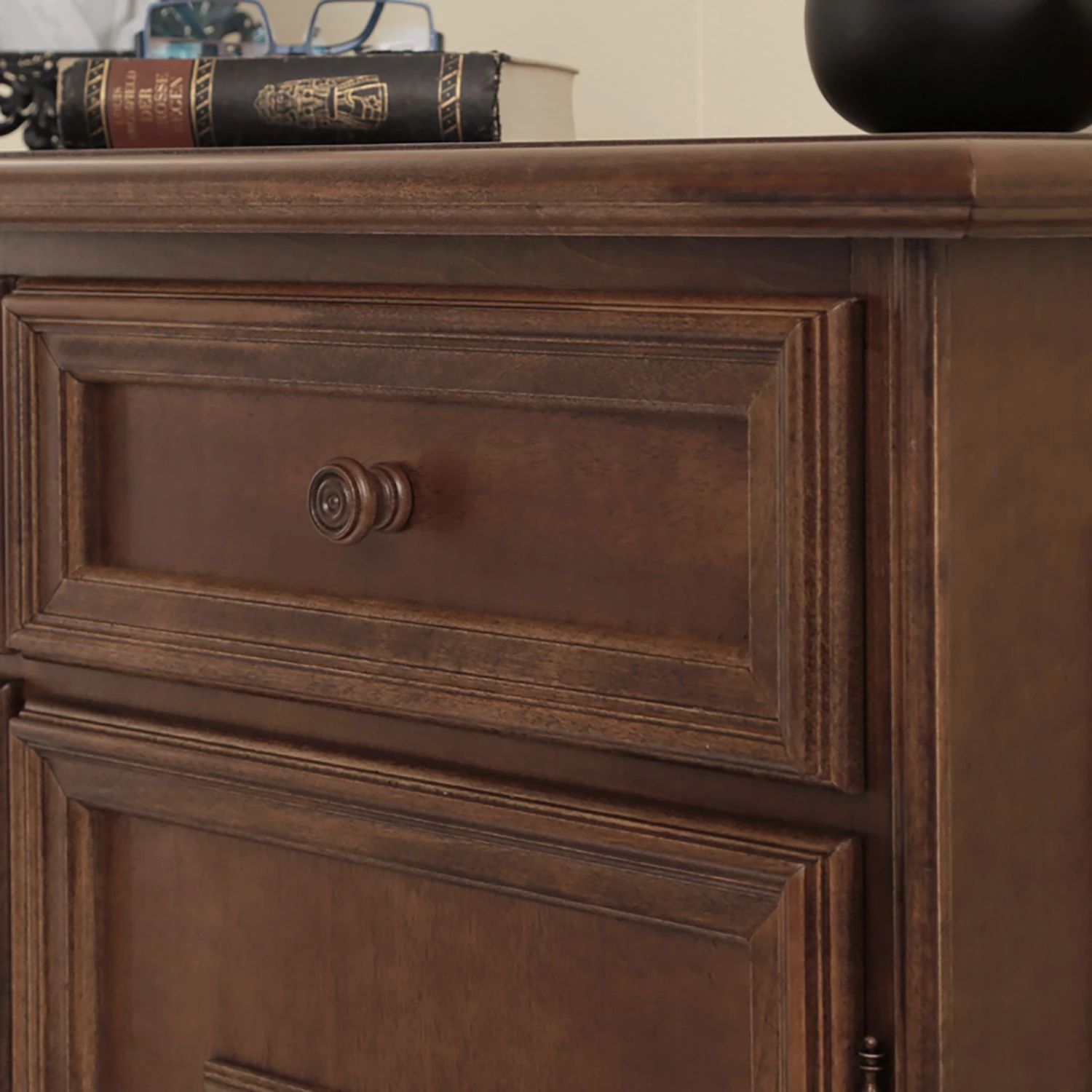 Montreux Buffet Arabella II - Tulipier partiellement massif - Teinté et lasuré à l'ancienne 8 Montreux Buffet Arabella II - Tulipier partiellement massif - Teinté et lasuré à l'ancienne – Image 8