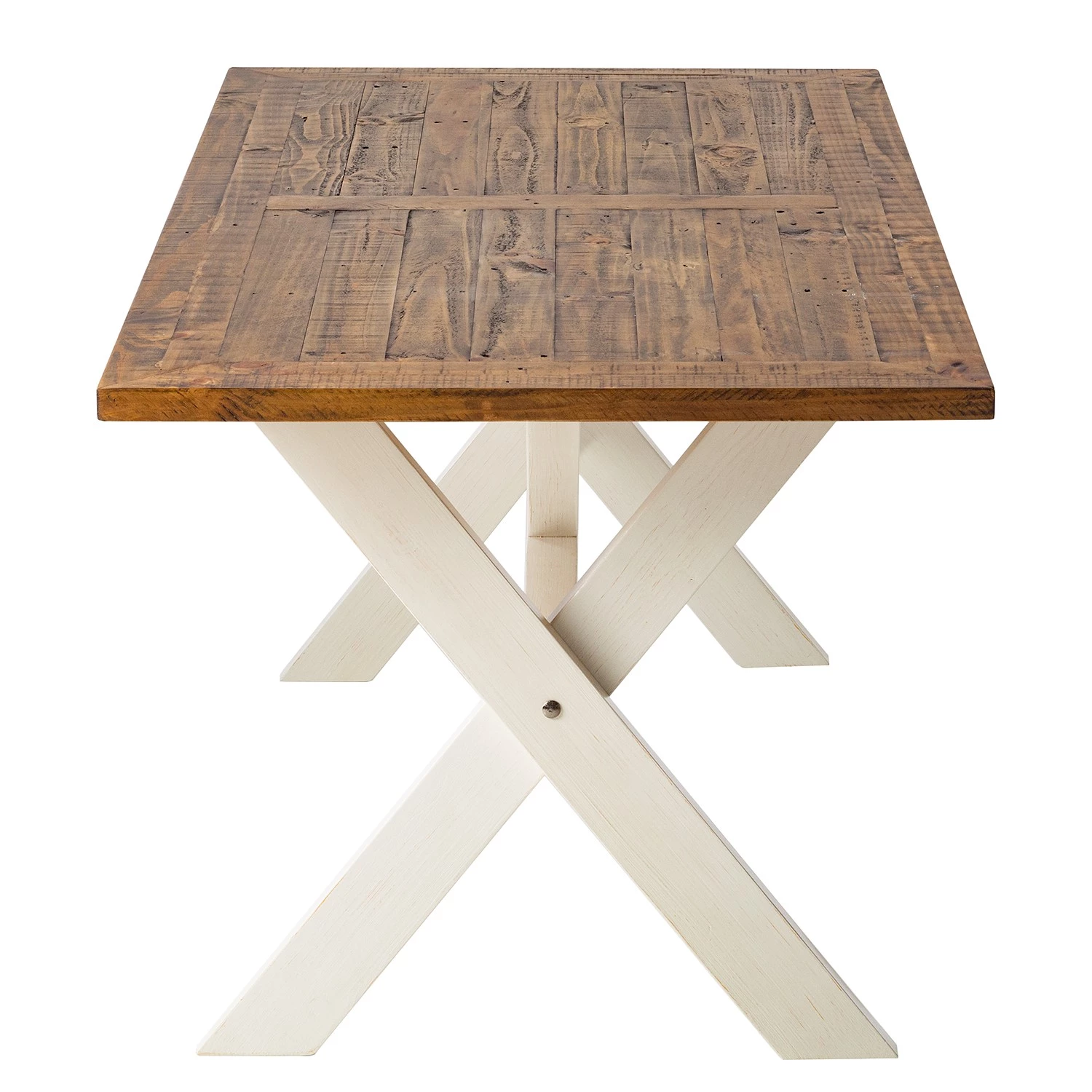 Maison Belfort Table de salle à manger Balignton - Blanc 4 Maison Belfort Table de salle à manger Balignton - Blanc – Image 4