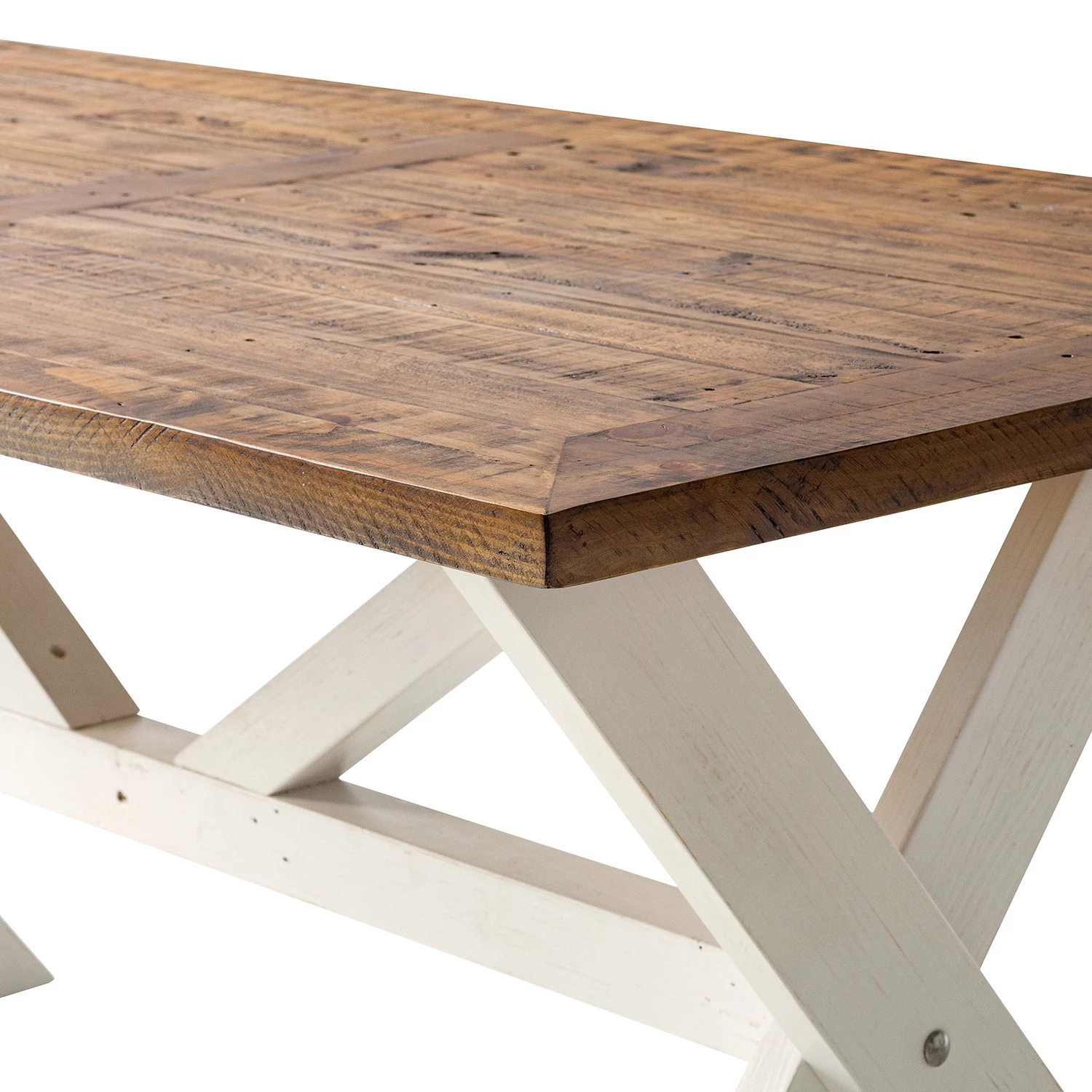 Maison Belfort Table de salle à manger Balignton - Blanc 7 Maison Belfort Table de salle à manger Balignton - Blanc – Image 7