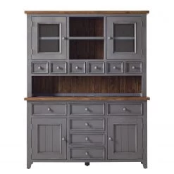 Maison Belfort Vaisselier Balignton - Gris -Meubles de salle à manger Soldes Magasin 1000027370 200928 14082200012 DETAILS P000000001000027370