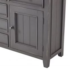 Maison Belfort Vaisselier Balignton - Gris -Meubles de salle à manger Soldes Magasin 1000027370 200928 14082400015 DETAILS P000000001000027370