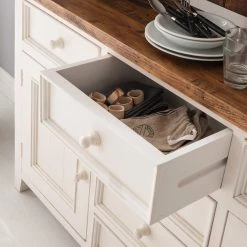 Maison Belfort Vaisselier Balignton - Blanc -Meubles de salle à manger Soldes Magasin 1000027371 211116 12452900095 DETAILS P000000001000027371