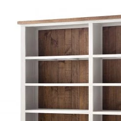 Maison Belfort Meuble bibliothèque Balignton - Blanc -Meubles de salle à manger Soldes Magasin 1000027410 211116 13021300350 DETAILS P000000001000027410