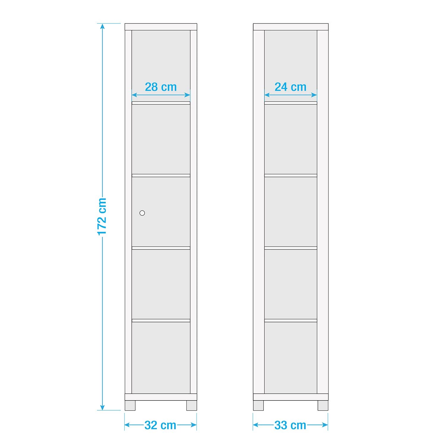 Fredriks Vitrine Winnipeg I - Eclairage LED - Verre clair / Noir 3 Fredriks Vitrine Winnipeg I - Eclairage LED - Verre clair / Noir – Image 3