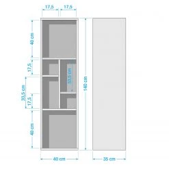 Germania Etagère suspendue Calvi - Gris minéral / Imitation chêne de Navarra 9 Germania Etagère suspendue Calvi - Gris minéral / Imitation chêne de Navarra -Meubles de salle à manger Soldes Magasin 1000039264 191023 08592300003 SKETCH DETAILS P000000001000039264 sketch