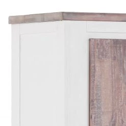 Maison Belfort Commode Doral - Partiellement en acacia massif - Marron / Beige -Meubles de salle à manger Soldes Magasin 1000040154 211006 12504300040 DETAILS P000000001000040154