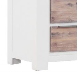 Maison Belfort Commode Doral - Partiellement en acacia massif - Marron / Beige -Meubles de salle à manger Soldes Magasin 1000040154 211006 12504300062 DETAILS P000000001000040154