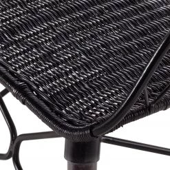 Eva Padberg Collection Chaise à accoudoirs Le Gaillard - Noir / marron foncé 24 Eva Padberg Collection Chaise à accoudoirs Le Gaillard - Noir / marron foncé -Meubles de salle à manger Soldes Magasin 1000050802 200610 13022600009 DETAILS P000000001000050802