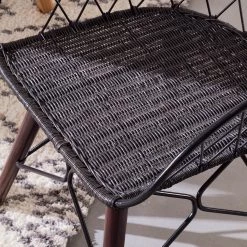 Eva Padberg Collection Chaise à accoudoirs Le Gaillard - Noir / marron foncé 28 Eva Padberg Collection Chaise à accoudoirs Le Gaillard - Noir / marron foncé -Meubles de salle à manger Soldes Magasin 1000050802 200610 13022800013 DETAILS P000000001000050802