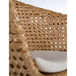 Mørteens Chaise Nokomai (avec coussin d'assise) - Rotin / Métal - Rotin / Blanc -Meubles de salle à manger Soldes Magasin 1000050850 210520 16125900007 DETAILS P000000001000050850