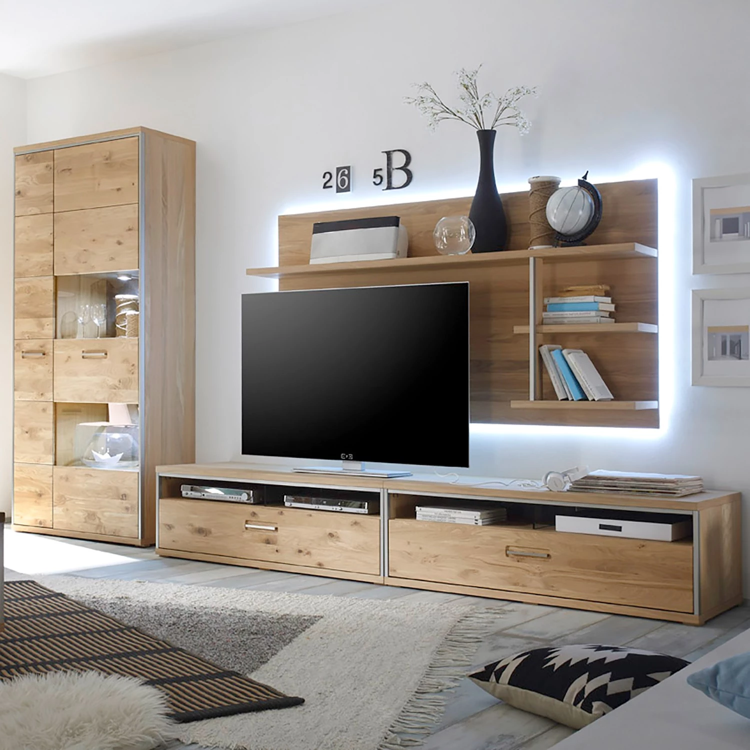 Ars Natura Panneau mural Lopburi - Chêne bianco 2 Ars Natura Panneau mural Lopburi - Chêne bianco – Image 2