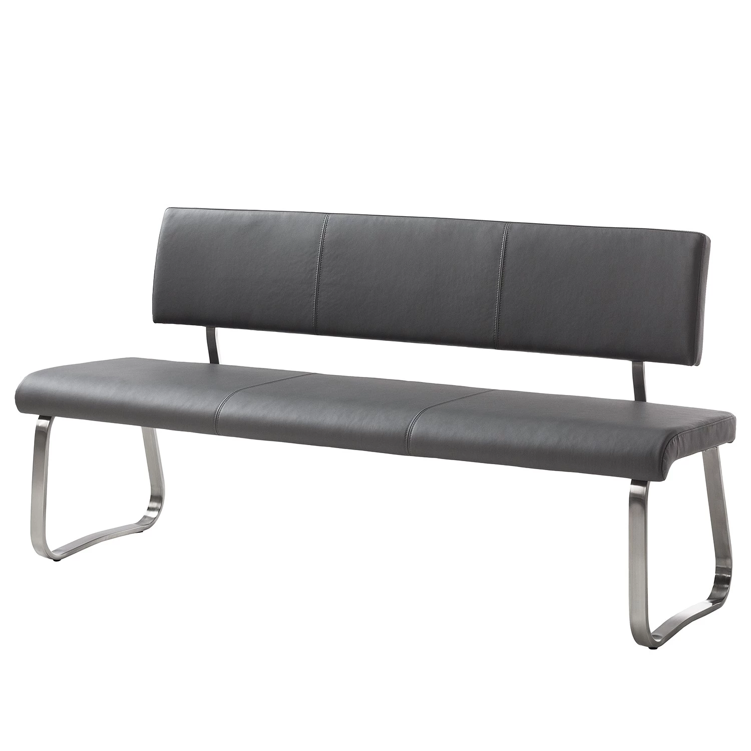 Fredriks Banc Marco - Gris - Largeur : 175 cm 1 Fredriks Banc Marco - Gris - Largeur : 175 cm