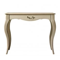 Maison Belfort Console Azjana - Pin massif - Ivoire