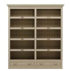 Maison Belfort Bibliothèque Azjana I - Beige clair -Meubles de salle à manger Soldes Magasin 1000084334 201004 11400900396 DETAILS P000000001000084334