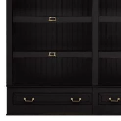 Maison Belfort Bibliothèque Azjana I - Noir -Meubles de salle à manger Soldes Magasin 1000084337 201004 11404800408 DETAILS P000000001000084337