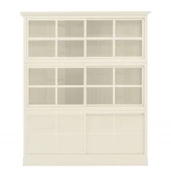 Maison Belfort Vitrine Azjana - Pin blanc verni -Meubles de salle à manger Soldes Magasin 1000084378 201004 11484500545 DETAILS P000000001000084378