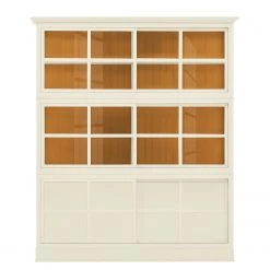 Maison Belfort Vitrine Azjana - Pin blanc / Pin couleur miel -Meubles de salle à manger Soldes Magasin 1000084379 201004 11491900555 DETAILS P000000001000084379