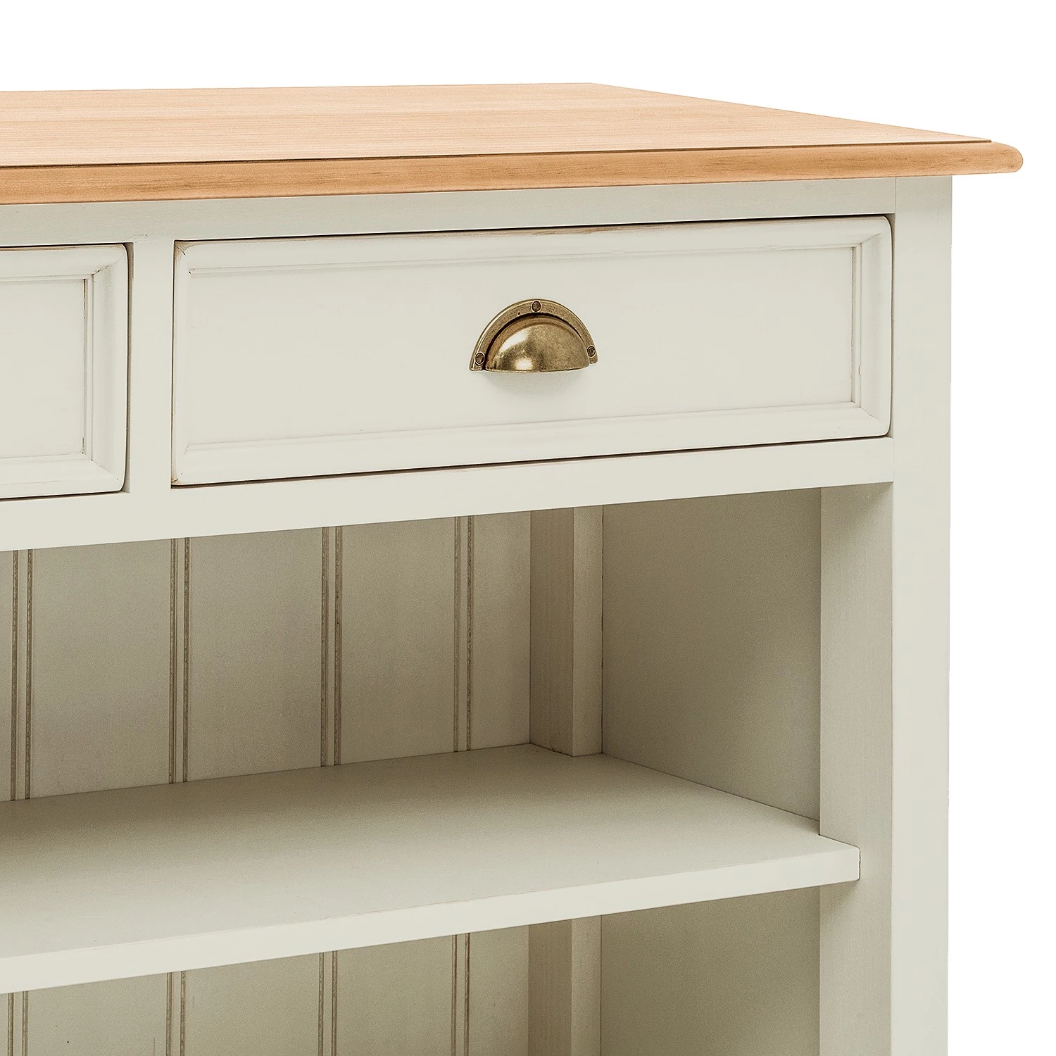 Ridgevalley Commode Sollerön II - Pin blanc / Pin couleur miel / Laiton 6 Ridgevalley Commode Sollerön II - Pin blanc / Pin couleur miel / Laiton – Image 6