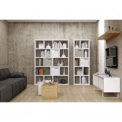 Temahome Étagère Berlin - Blanc mat - Blanc - 150 x 198 cm 12 Temahome Étagère Berlin - Blanc mat - Blanc - 150 x 198 cm -Meubles de salle à manger Soldes Magasin 1000095012 180712 104702107 MOOD GALLERYIMAGES P000000001000095012 mood