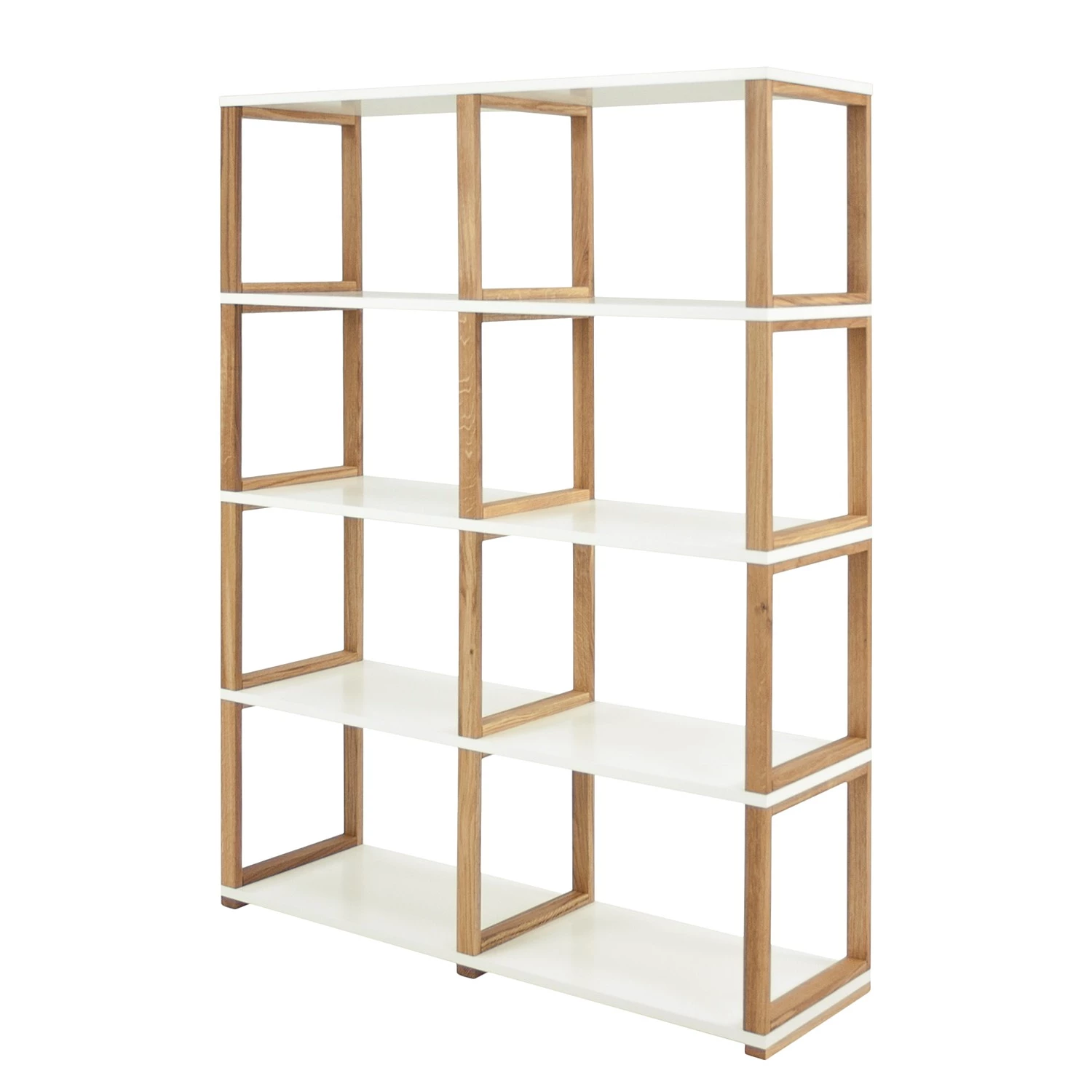 Tenzo Étagère Art II - Partiellement en chêne massif - Blanc - 8 1 Tenzo Étagère Art II - Partiellement en chêne massif - Blanc - 8