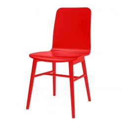 Tenzo Chaises Terrence (lot de 4) - Rouge -Meubles de salle à manger Soldes Magasin 1000097706 30 GALLERYIMAGES P000000001000097706