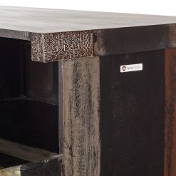 Wolf-Möbel Bar Goa - Partiellement en manguier massifs - Multicolore -Meubles de salle à manger Soldes Magasin 1000104017 180606 14543155 GALLERYIMAGES P000000001000104017