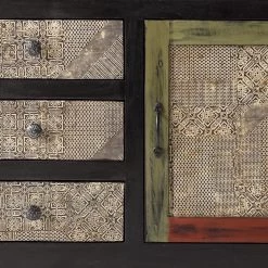 Wolf-Möbel Buffet haut Goa II - Partiellement en manguier et acacia massifs -Meubles de salle à manger Soldes Magasin 1000104040 191106 09425400027 DETAILS P000000001000104040