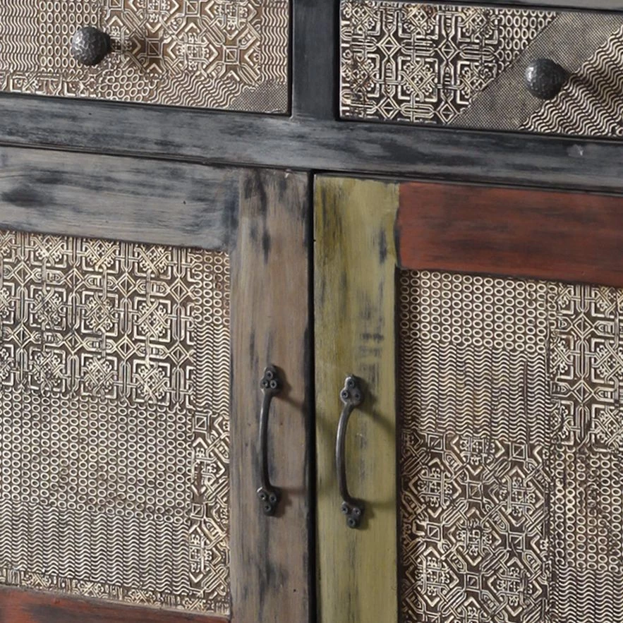 Wolf-Möbel Étagère Goa III - Partiellement en manguier et acacia massifs 9 Wolf-Möbel Étagère Goa III - Partiellement en manguier et acacia massifs – Image 9