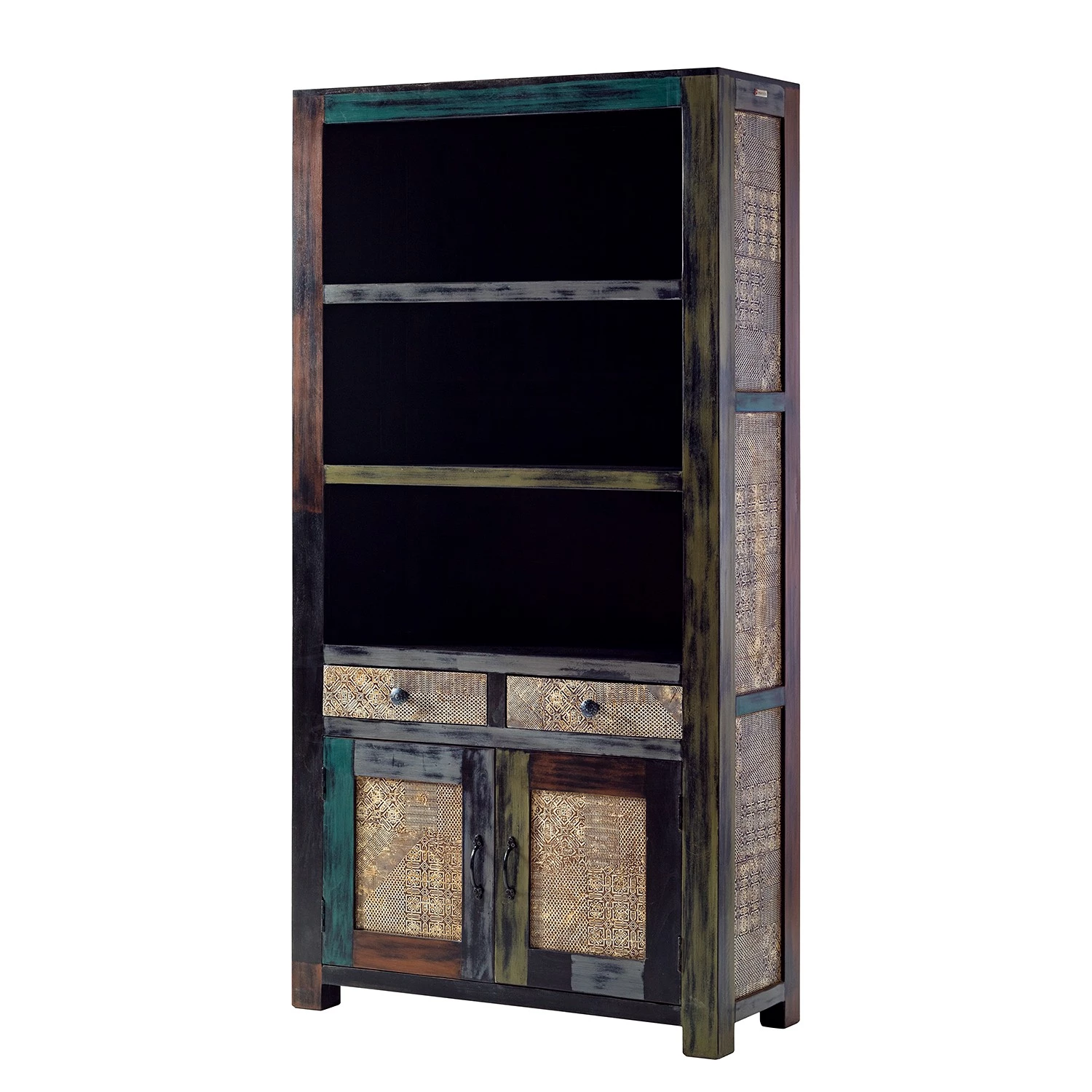 Wolf-Möbel Étagère Goa III - Partiellement en manguier et acacia massifs 1 Wolf-Möbel Étagère Goa III - Partiellement en manguier et acacia massifs