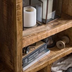 Wolf-Möbel Étagère Iron II - Manguier massif / Fer -Meubles de salle à manger Soldes Magasin 1000104117 191024 17544700030 MOOD DETAILS P000000001000104117 mood