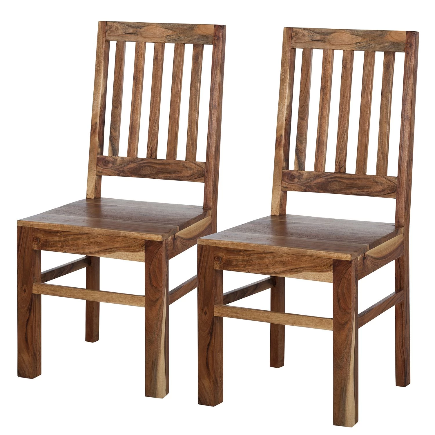 Wolf-Möbel Chaises Vision (lot de 2) - Acacia massif 1 Wolf-Möbel Chaises Vision (lot de 2) - Acacia massif