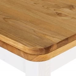 Maison Belfort Table extensible Karley - Epicéa blanc / Epicéa lessivé - 77 x 77 cm -Meubles de salle à manger Soldes Magasin 1000104316 211122 08320500545 DETAILS P000000001000104316