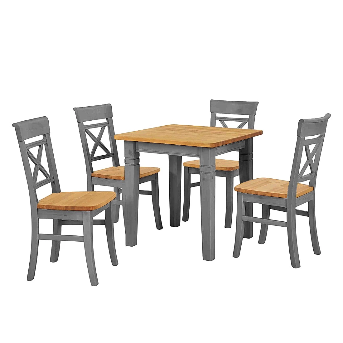 Maison Belfort Chaises Fjord (lot de 2) - Epicéa gris teinté et verni / Coloris lessivé 2 Maison Belfort Chaises Fjord (lot de 2) - Epicéa gris teinté et verni / Coloris lessivé – Image 2